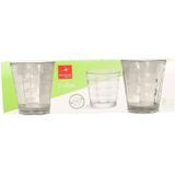 Bormioli Rocco waterglazen/drinkglazen - 3x stuks - 240 ml - transparant - Drinkglazen