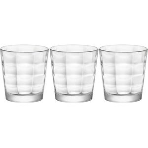 Bormioli Rocco waterglazen/drinkglazen - 3x stuks - 240 ml - transparant - Drinkglazen