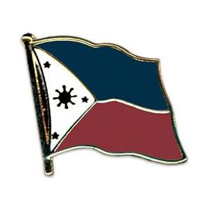 Pin speld vlag Filipijnen 20 mm - Decoratiepin/ broches