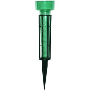 Groene regenmeter met grondpen 38 cm - Regenmeters