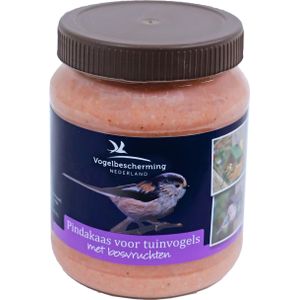 Vogelpindakaas met bosvruchten 330 gram in een pot - Vogelvoer