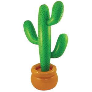 Levensgrote mega cactus 170 cm - Opblaasfiguren
