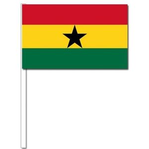 Zwaaivlaggetjes Ghanese vlag - zwaaivlaggen