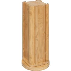 Dolce Gusto Koffie cups/capsules houder dispenser - bamboe hout - 11 x 29 cm - voor 20 capsules - Koffiecuphouders