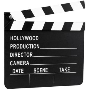 Hollywood film take bord - Feestdecoratieborden