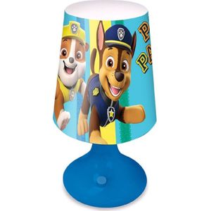 Paw Patrol tafellamp/nachtlamp 18 cm voor kinderen - Nachtlampjes