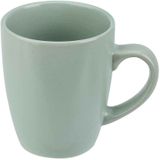 12x Groene mokken / bekers 360 ml - Koffie- en theeglazen