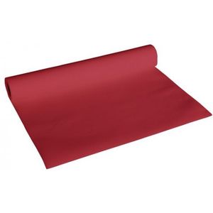 Luxe Bordeaux Rood Kleur Tafelloper 4,8 Meter