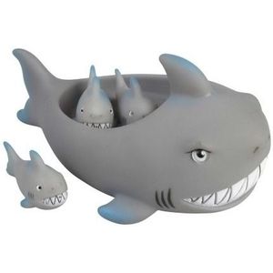 Badspeelgoed haai 4 delig - Badspeelgoed