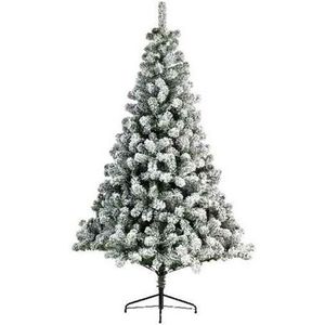 Tweedekans kunst kerstboom - 150 cm - Imperial pine met sneeuw - Kunstkerstboom