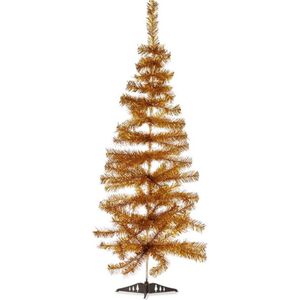 Kleine goud kerstboom van 120 cm - Kunstkerstboom