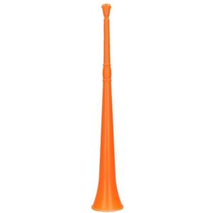 Oranje vuvuzela grote blaastoeter 48 cm