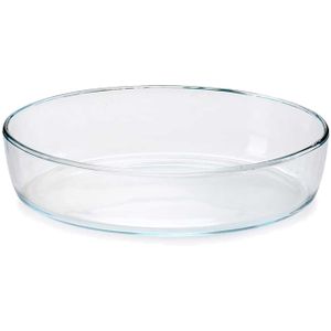 Pasabahce Ovenschaal van borosilicaat glas - ovaal - 1.5 Liter - 26 x 18 x 6 cm