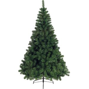 Bellatio Decorations kunst kerstboom - groen - H180 cm - kunststof - 525 takken - kunstboom - Kunstkerstboom