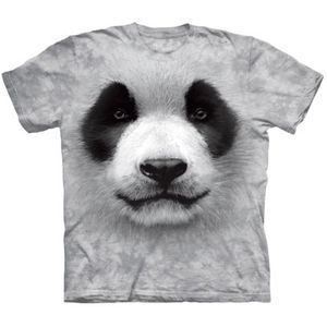 Dieren shirts Panda zwart wit kids - T-shirts