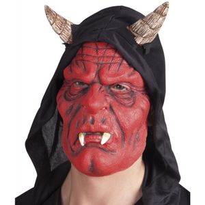 Rode duivel masker Diablo voor volwassenen - Verkleedmaskers