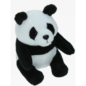 Pluche Knuffel Dieren Panda Beer van 16 cm - Speelgoed Pandas Knuffels