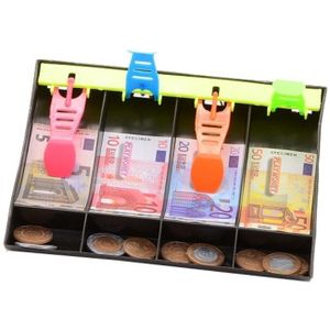 Johntoy Speelgoed Kassalade met Speelgeld - Geschikt voor Kinderen vanaf 3 jaar - 120-delig