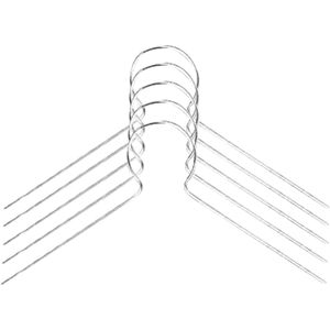 Ophanghaakjes - 25x stuks - zilver - voor bollen, piepschuim eieren - Hobbybasisvoorwerp