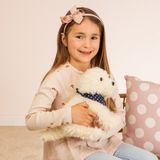 Knuffeldier hond Labradoodle - zachte pluche stof - premium kwaliteit knuffels - 28 cm - Knuffel huisdieren