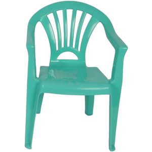 Plastic kinderstoel mint groen 37 x 31 x 51 cm - Kinderstoelen