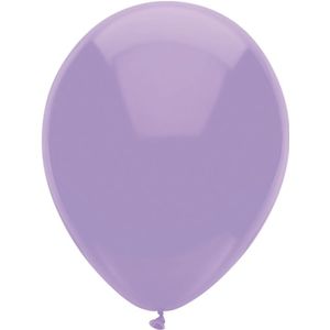 Ballonnen - lila paars - verjaardag/thema feest - 100x stuks - 29 cm - Ballonnen