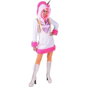 Unicorn verkleedjurk wit voor dames - Carnavalsjurken