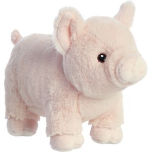 Pluche dieren knuffels varken/biggetje van 24 cm - Knuffeldieren varkens speelgoed