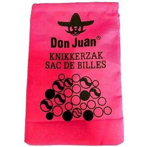 Fuchsia zakje voor knikkers - Knikkerzakken