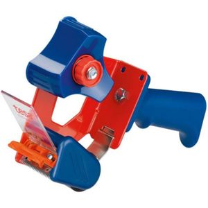 1x Tesa plakbanddispenser blauw/rood - Tape (klussen)