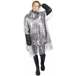 Wegwerp Regenponcho - Transparant - 30 Stuks - Biologisch Afbreekbaar