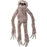 Pluche Bruine Luiaard Knuffel 100 cm - Sloth Bosdieren Knuffels - Speelgoed Voor Kinderen