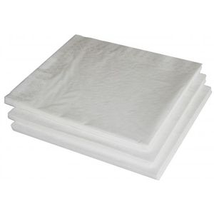 40x witte servetten 40 x 40 cm - Feestservetten
