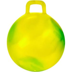 Skippybal marble - geel/groen - D45 cm - buitenspeelgoed voor kinderen - Skippyballen