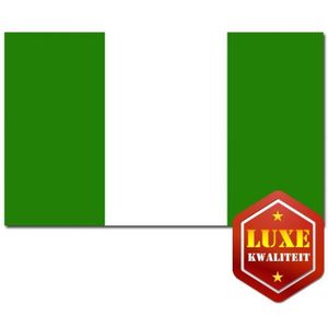 Vlaggen van Nigeria 100x150 cm - Vlaggen
