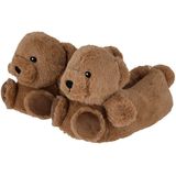 Apollo - Dames Sloffen - Lichtbruin - Pantoffels - Met Antislip