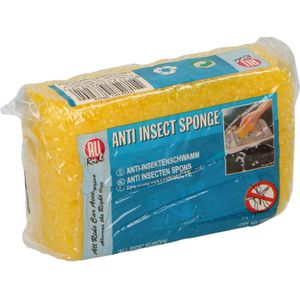 Auto poetsen spons tegen insecten - speciale structuur - zeem - 12 x 7 cm - auto wassen - Auto-accessoires