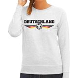 Duitsland / Deutschland landen / voetbal sweater grijs dames - Feesttruien