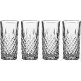 LAV longdrink/water/drinkglazen Odin - gedecoreerd glas - 4x stuks - 350 ml