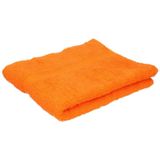 Set van 8x stuks towel City oranje handdoeken 50 x 90 cm - Badhanddoek