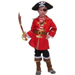 Carnavalskleding kapitein piraat - Carnavalskostuums