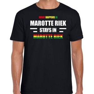 Sittard/Marotte Riek Carnaval outfit / t- shirt zwart heren - Feestshirts