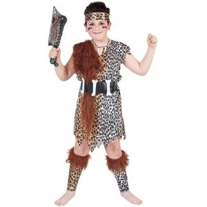 Holbewoner prehistory thema kostuum voor kinderen - Carnavalskostuums
