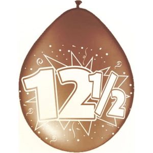 12,5 jaar jubileum ballon set 8x - Ballonnen