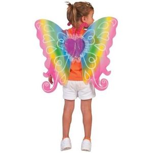 Regenboog vleugels voor kinderen - Verkleedattributen