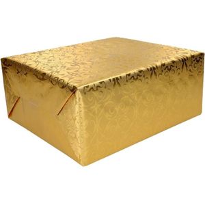 Luxe kerst cadeaupapier/inpakpapier 500 x 76 cm op rol - Cadeaudoosjes