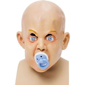 Verkleed baby masker van latex - Verkleedmaskers