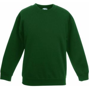 Basis donker groene truien/sweaters jongenskleding - Sweaters kinderen