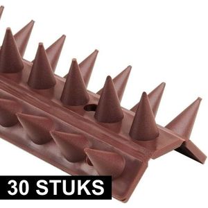 30x Hek Of Schutting Punte - Opstakel - Pinnen Strips - Vogelverjagers