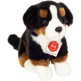 Knuffeldier hond Berner Sennen - zachte pluche stof - premium knuffels - multi kleuren - 21 cm - Knuffel huisdieren